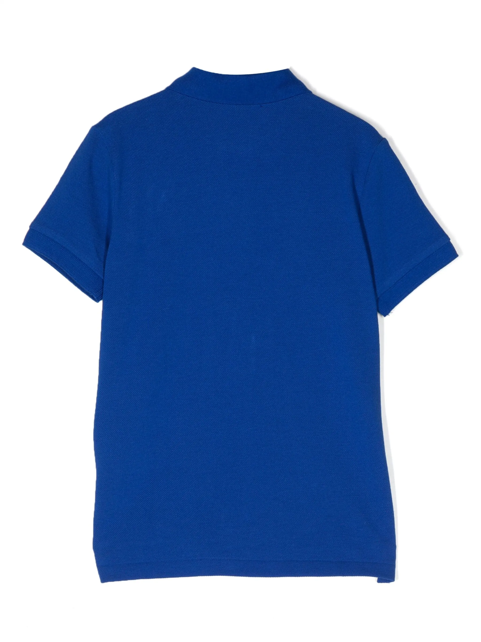 

Рубашка поло с вышитым логотипом Polo Ralph Lauren Kids, синий