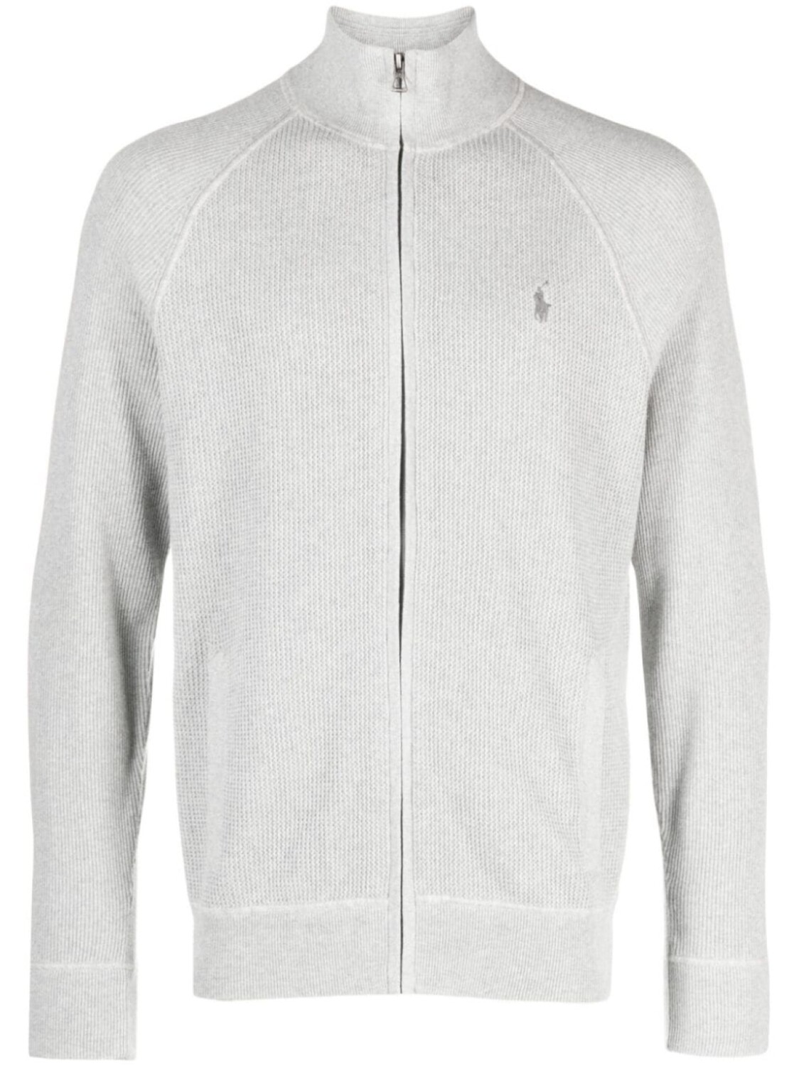 

Polo Ralph Lauren фактурный кардиган на молнии, серый