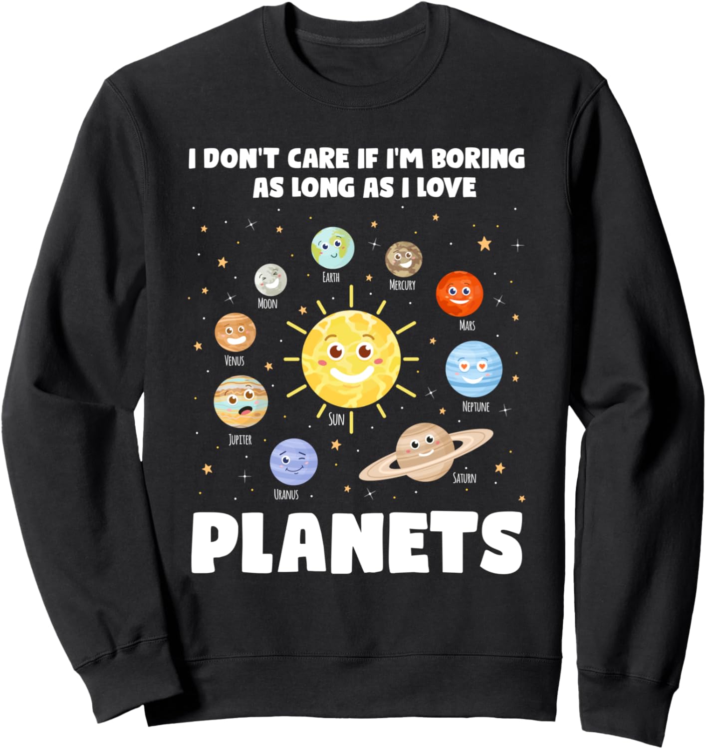 

Мне все равно, если я скучный. Толстовка с надписью Планеты, черная Solar System Astronomy Gifts, Черный, Мне все равно, если я скучный. Толстовка с надписью Планеты, черная Solar System Astronomy Gifts