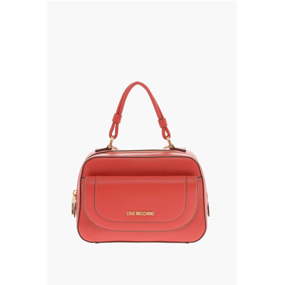 

Красная полиэтиленовая сумка-тоут Moschino, Red