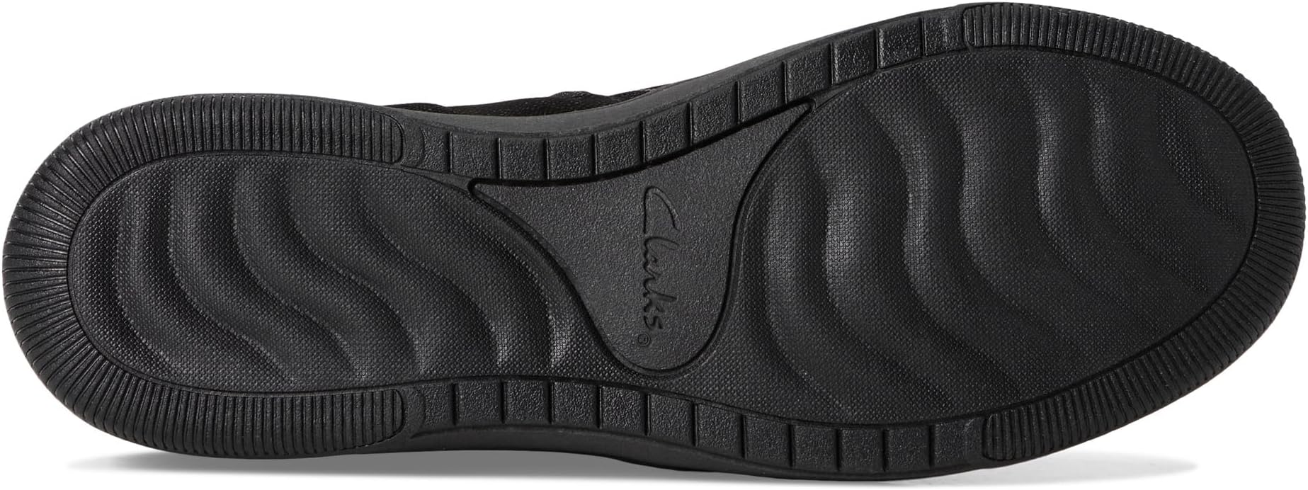 Ботинки женские Clarks Breeze Derby из мягкого текстиля, черный — фото 3