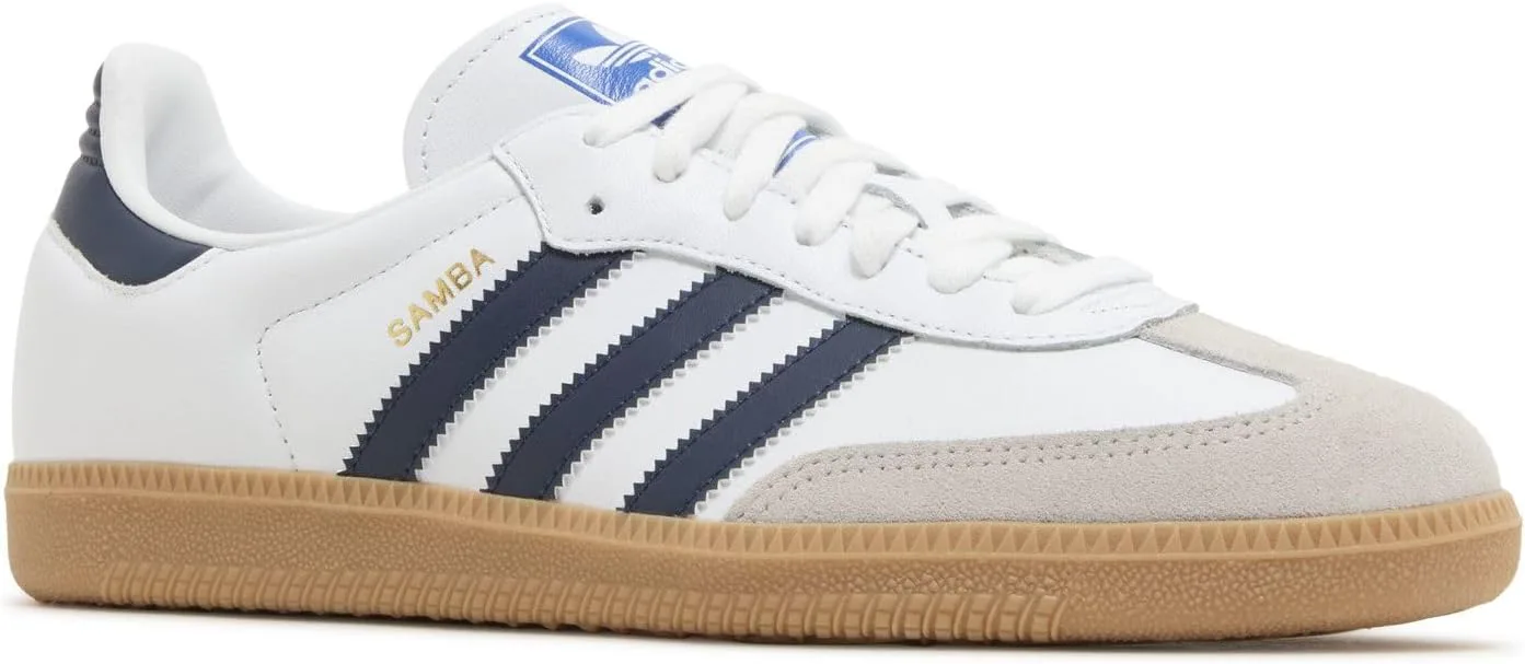 Мужские кроссовки Adidas Samba, индиго — фото 3