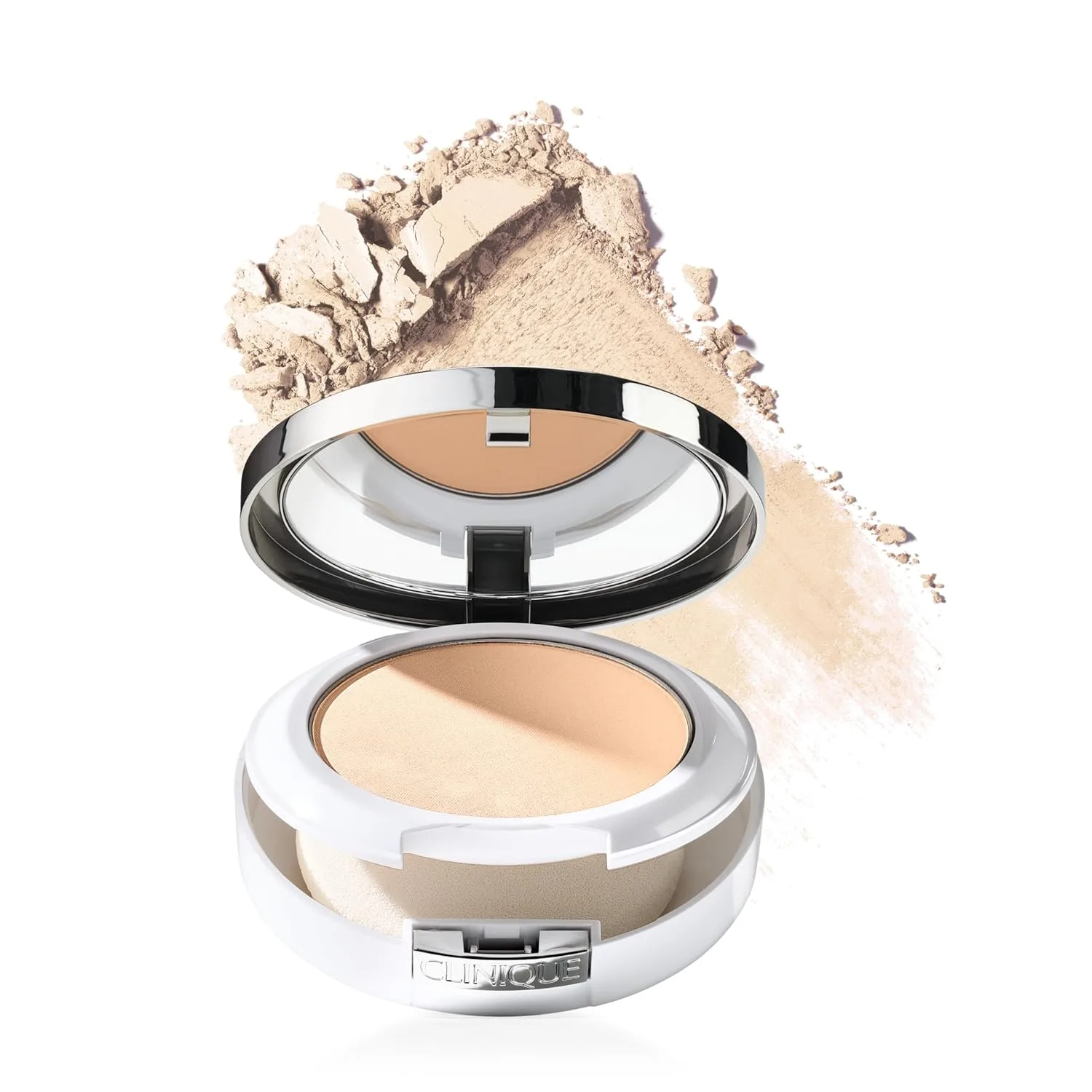Clinique Beyond Perfecting Powder - легкая пудра с полным покрытием, тональный крем и консилер для сухой, комбинированной и жирной кожи., AB Breeze 0.5