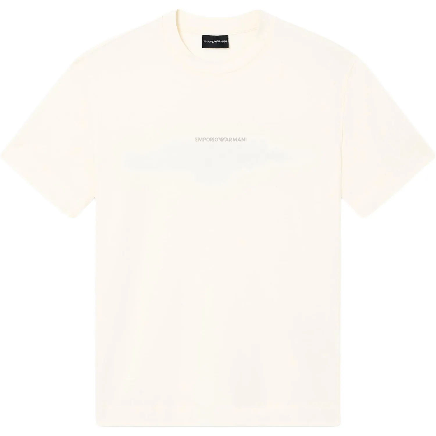 Футболка из плотного джерси EMPORIO ARMANI, белый