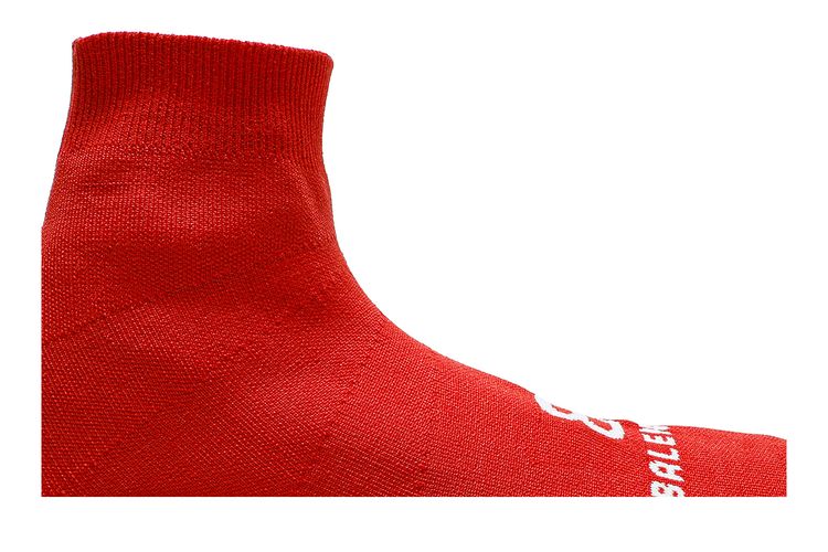Кроссовки Balenciaga Recycled Speed Sneaker 'Red Black', красный — фото 2