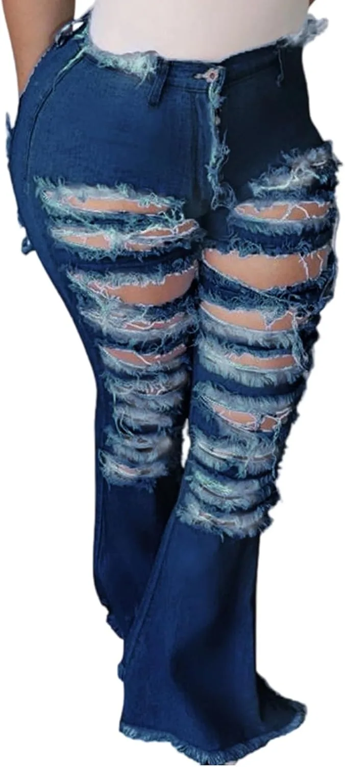 

Джинсы Bell Bottom для женщин скинни флэры эластичные высокая посадка винтаж 70-х PaladMom