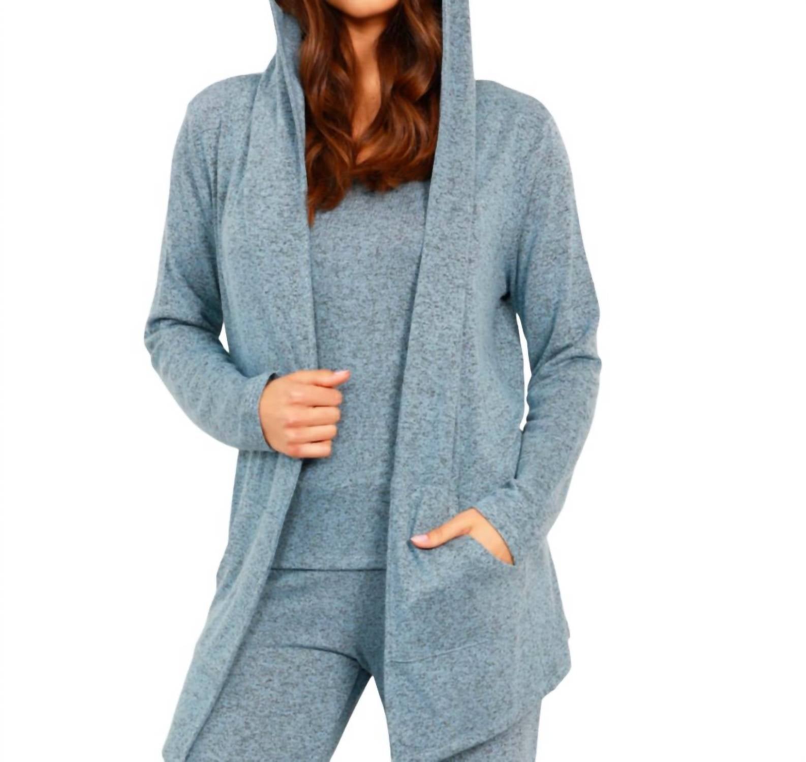 

Открытая толстовка с капюшоном Duster In Wind french kyss
