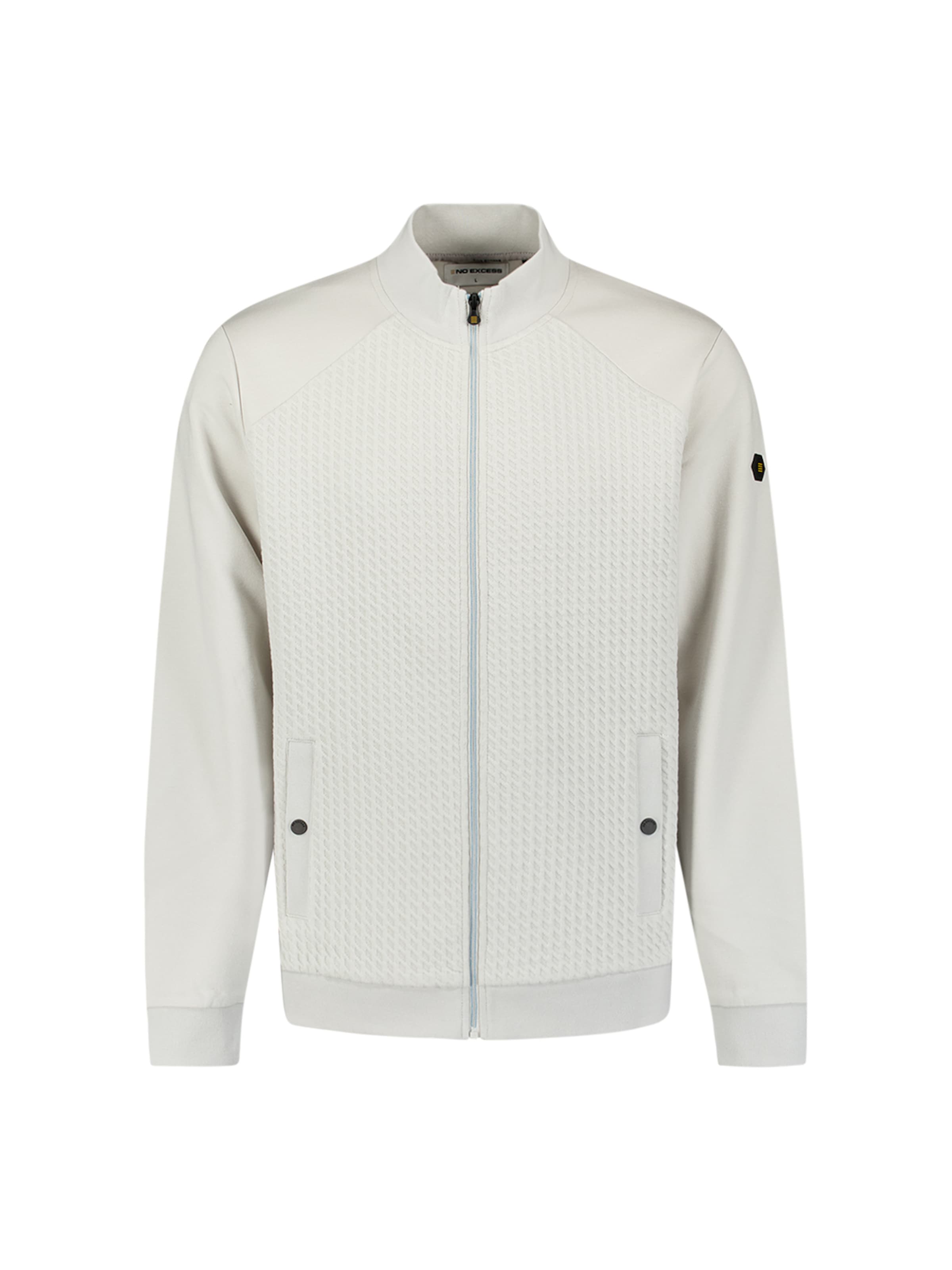 

No Excess Худи на молнии в бежевом цвете, Бежевый, No Excess Худи на молнии в бежевом цвете