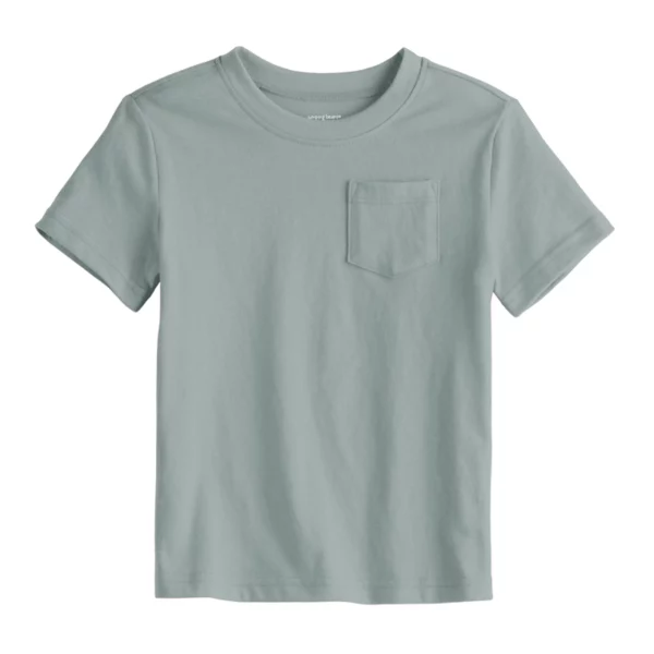 

Футболка с карманом для мальчиков Baby & Toddler Jumping Beans, цвет medium gray