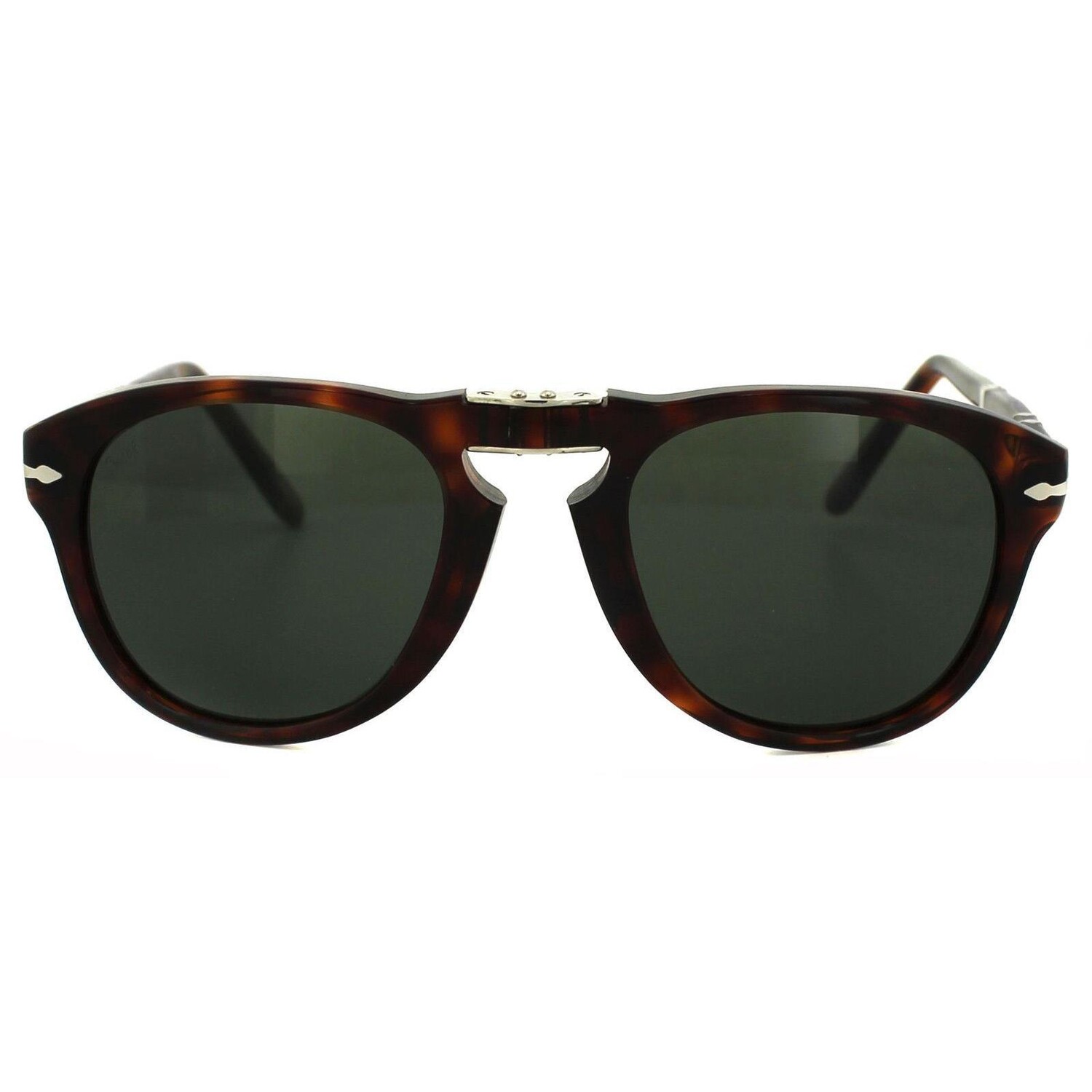 

Солнцезащитные очки Havana Crystal Green 714 с запахом Persol, коричневый