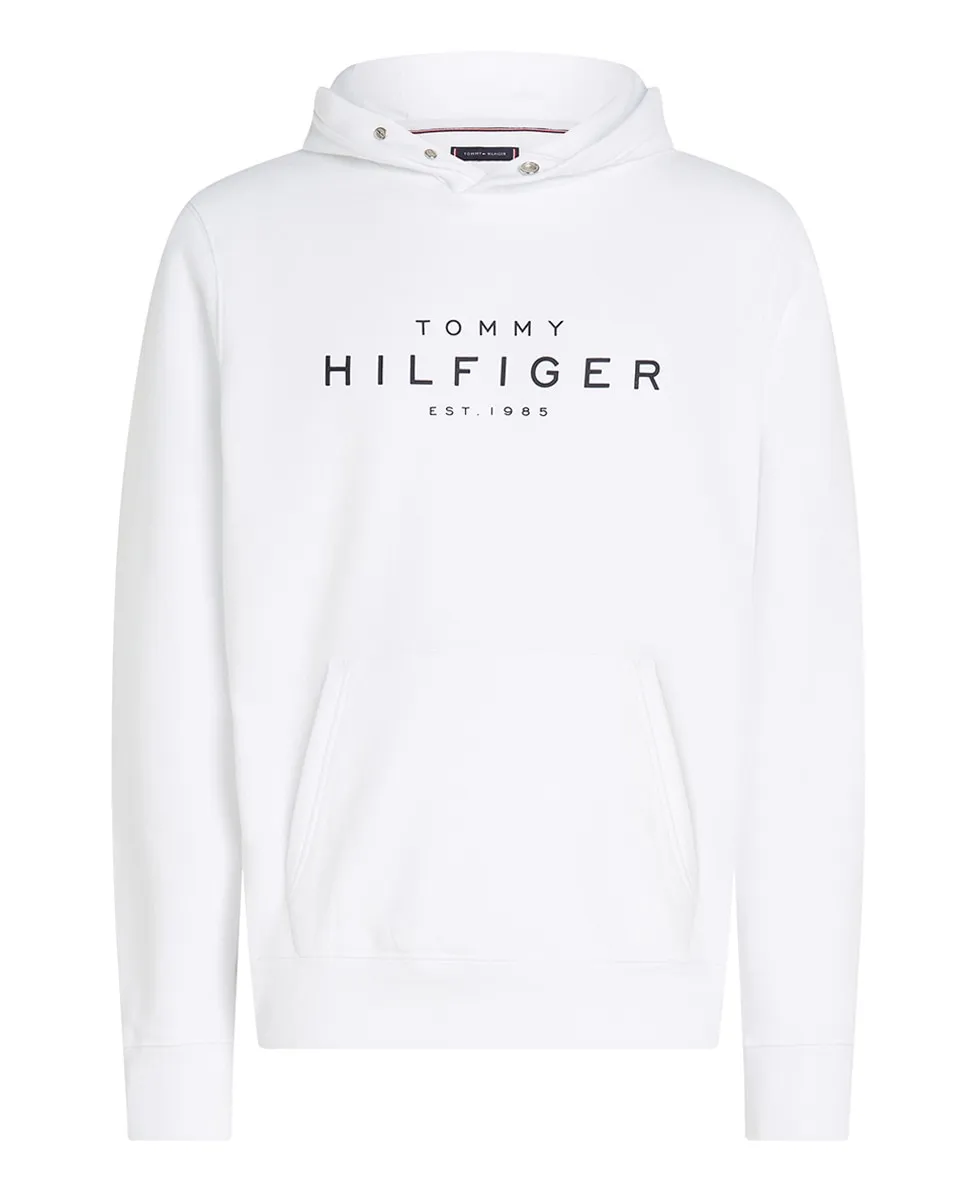 

Толстовка с логотипом большого размера Tommy Hilfiger, белый