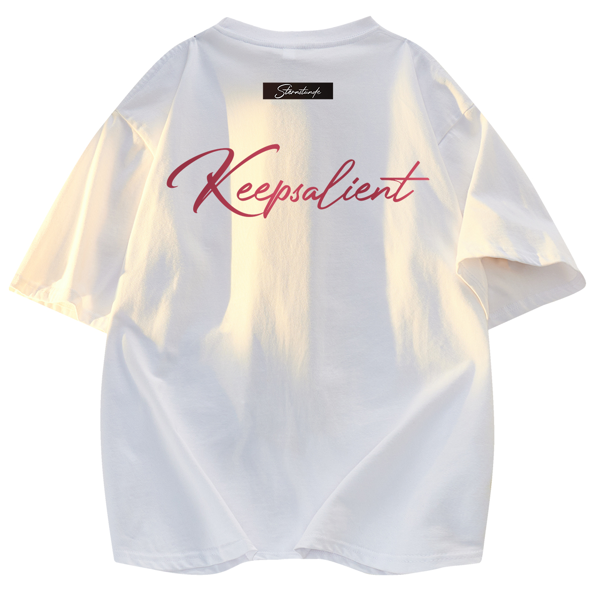 

Футболка унисекс KS, бело-голубая