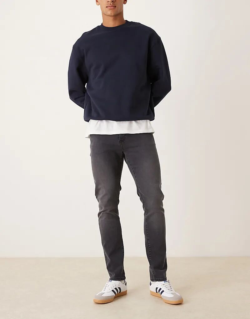 

Узкие джинсы ASOS DESIGN черного цвета