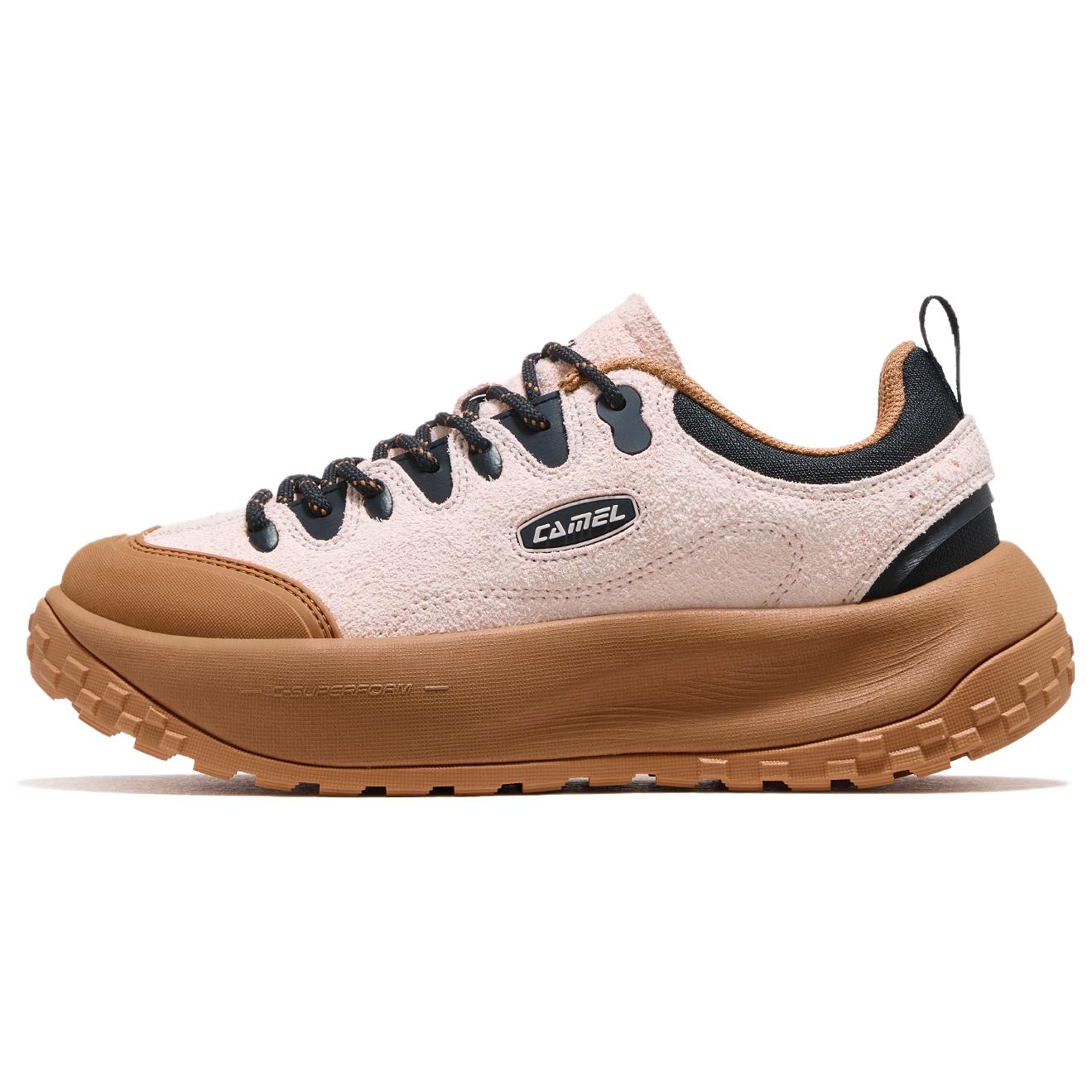

CAMEL Антискользящие и дышащие низкие треккинговые ботинки женские Creole Pink Weasel Brown, цвет Creole Pink Weasel Brown