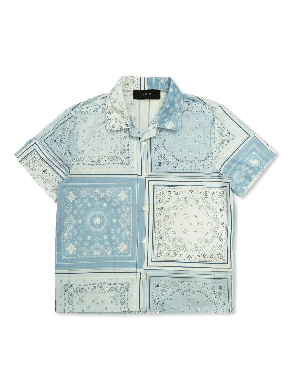 

Рубашка с принтом AMIRI KIDS, синий
