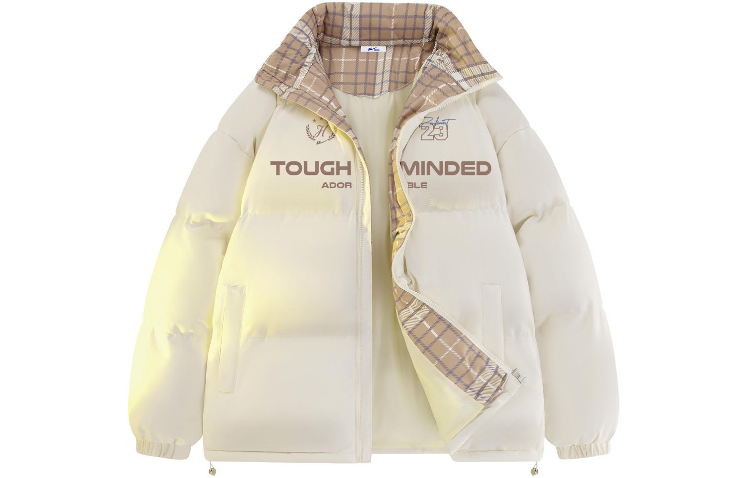 

WARRIOR Пуховик Huichao Riding The Wind Collection унисекс, Ecru