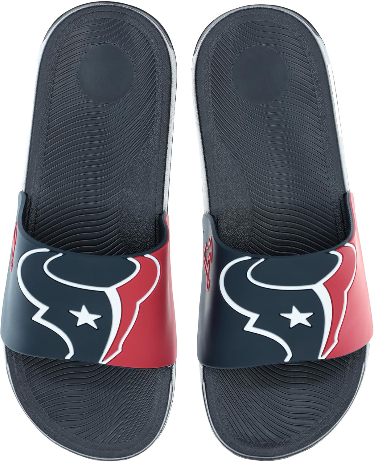 

Мужские сланцы FOCO с крупным логотипом NFL, Houston Texans