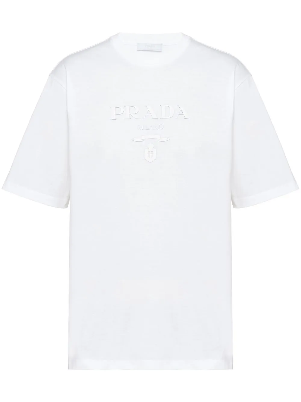 

Футболка с логотипом Prada, белый