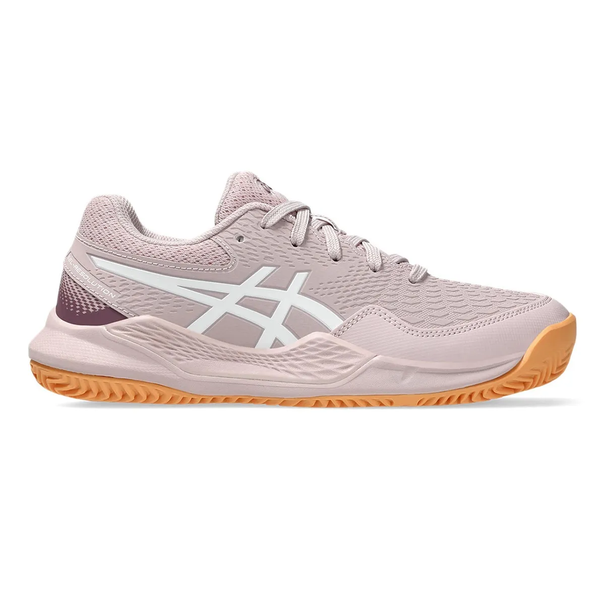 

Asics GEL-RESOLUTION 9 GS CLAY Детская теннисная обувь, розовый/белый