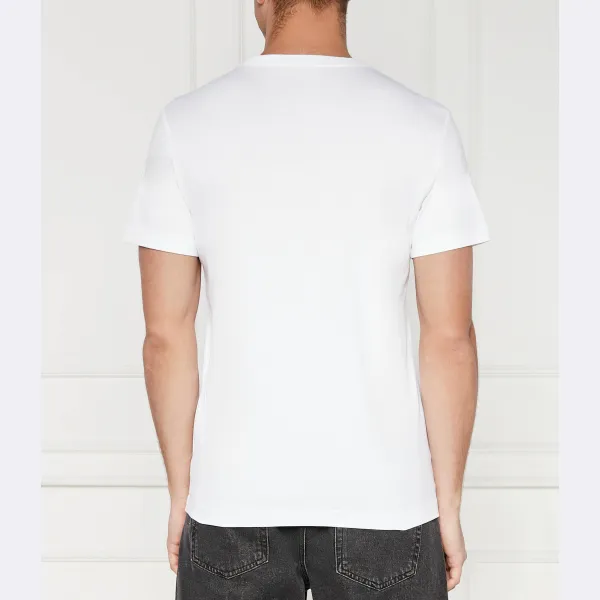 Футболка стандартного кроя с монограммой Meta Calvin Klein, белый — фото 3