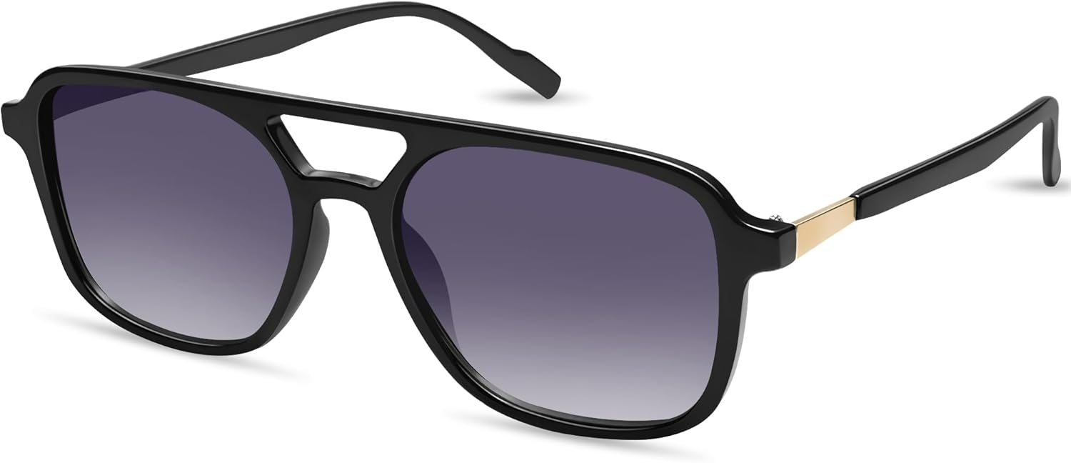 

Очки для ночного вождения Bio-th, надеваемые поверх обычных очков, для мужчин и женщин, с антибликовым покрытием, подходят для вождения, езды на велосипеде и игры в гольф, B02 Black Gradient