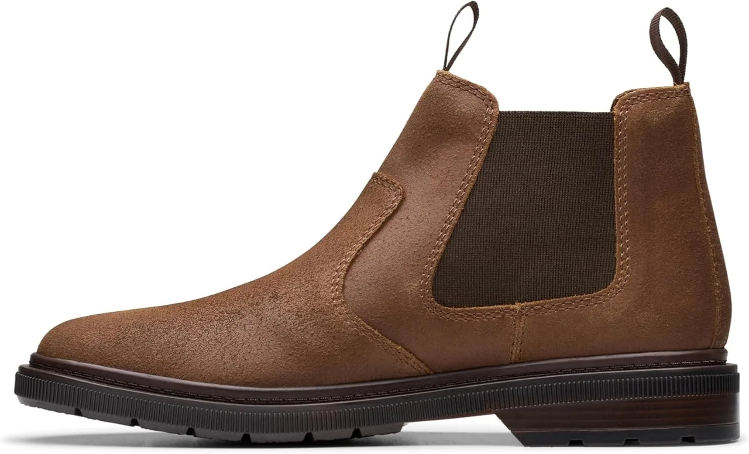 Мужские ботинки Clarks Burchill Up, цвет Cola Suede — фото 4