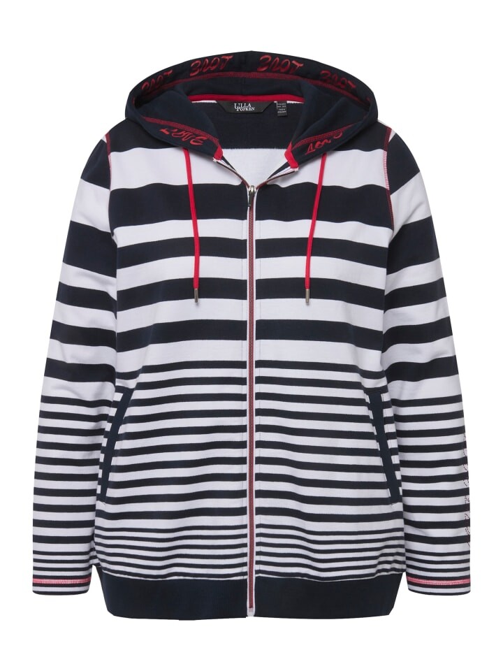 

Спортивная куртка Ulla Popken Sweatjacke, цвет marine