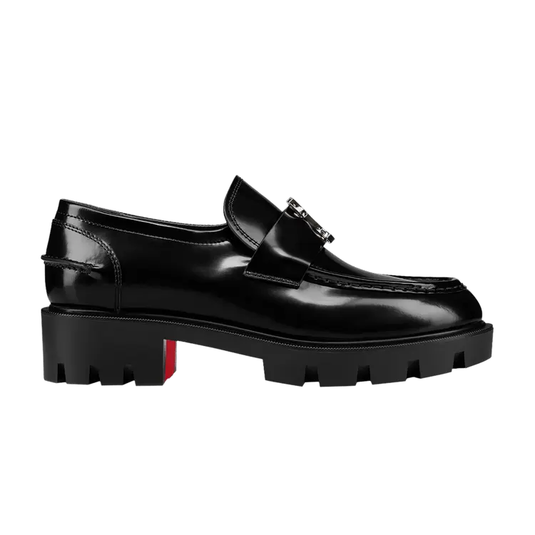 Кроссовки Christian Louboutin Wmns Moc Lug Flat Black, черный