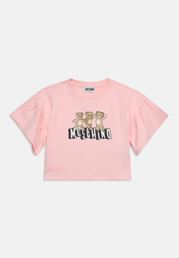 Футболка с дополнительным принтом Moschino, Sugar Rose — фото 3