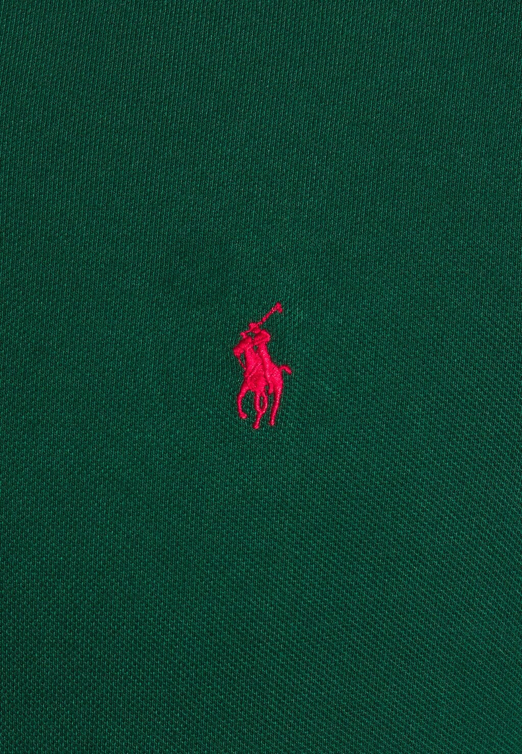Рубашка-поло CUSTOM SLIM FIT Polo Ralph Lauren, студенческий зеленый — фото 3