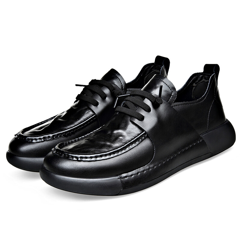 Туфли мужские Men"s Casual Men Low-Top Journey Of Inspiration, цвет Black Fleece-Lined — фото 3