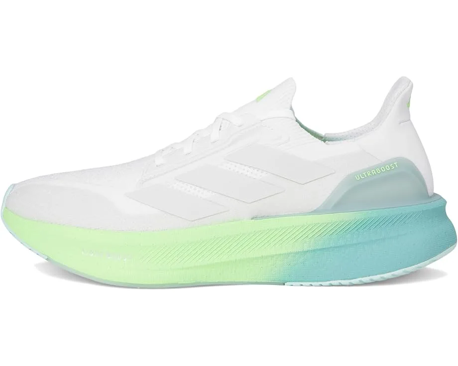 Кроссовки Adidas Ultraboost 5X Running Shoes, White/Dash Grey/Lime Burst — фото 4