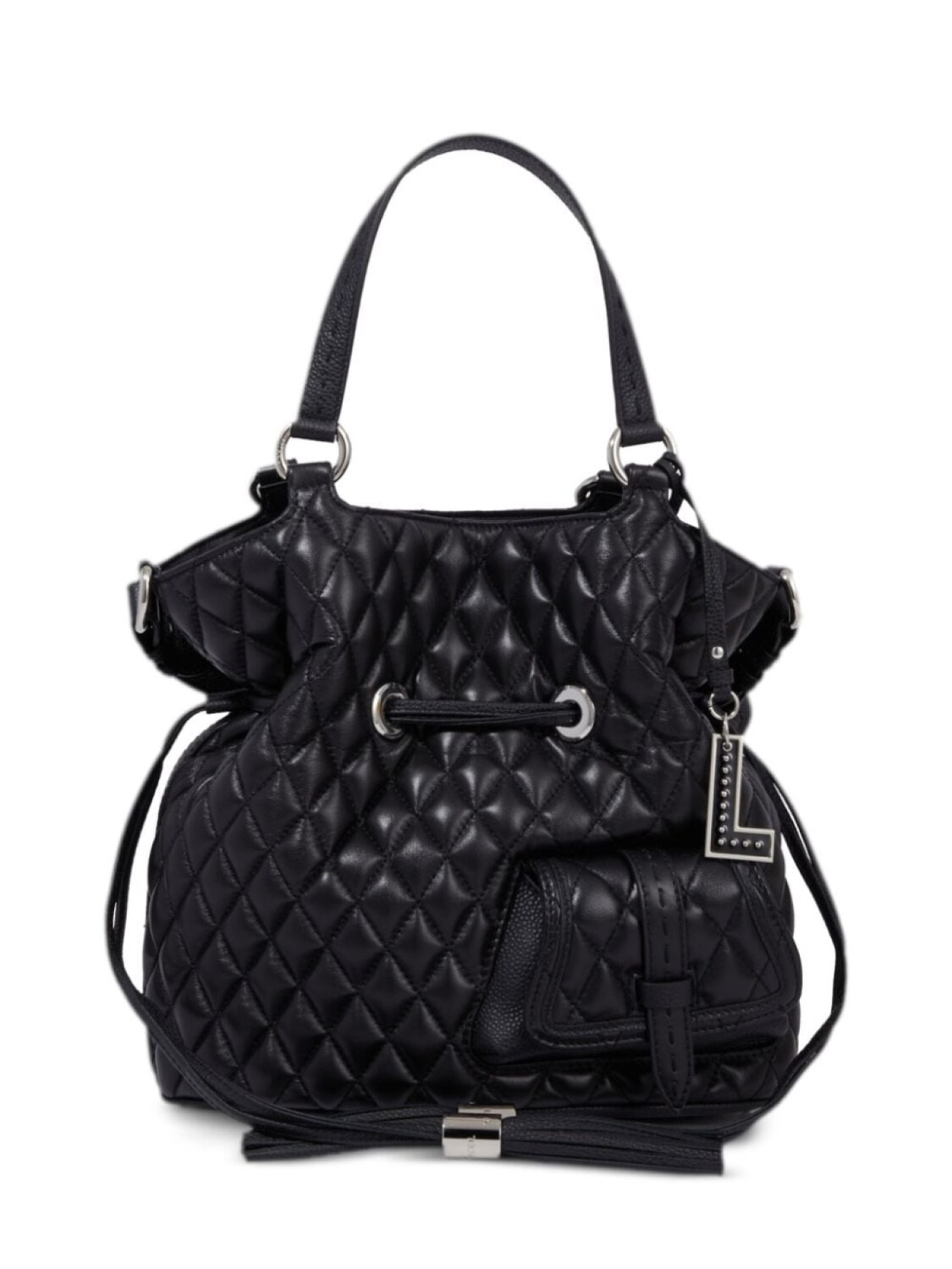 

Lancel сумка-ведро Premier Flirt de Lancel среднего размера, черный