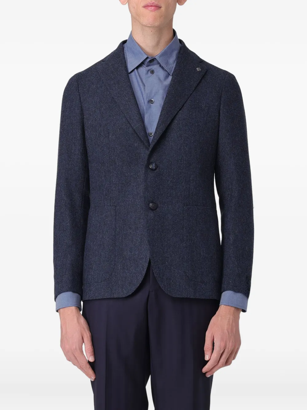 

Пиджак на пуговицах Tagliatore, синий