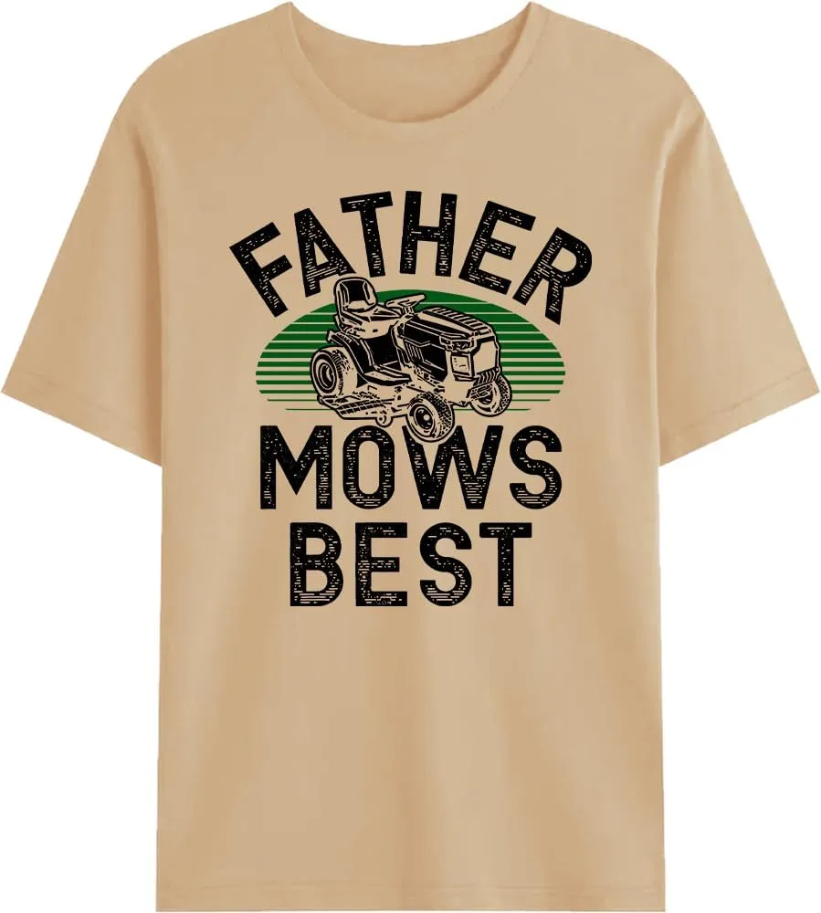 Футболка Funny Father's Day Dad Jokes Lawn Mowing Graphic