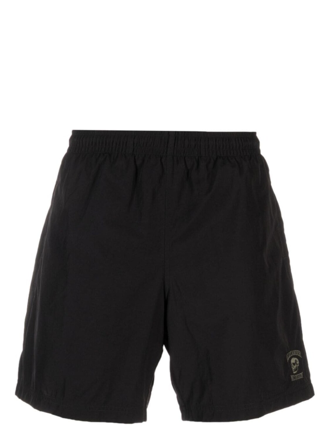 

Alexander McQueen плавки-шорты Varsity Skill, черный