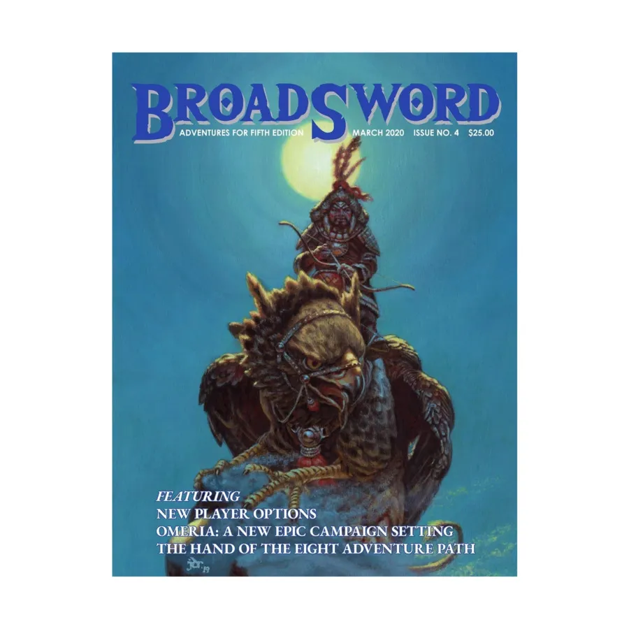

BroadSword Monthly #4 March 2020, BroadSword Monthly, мягкая обложка