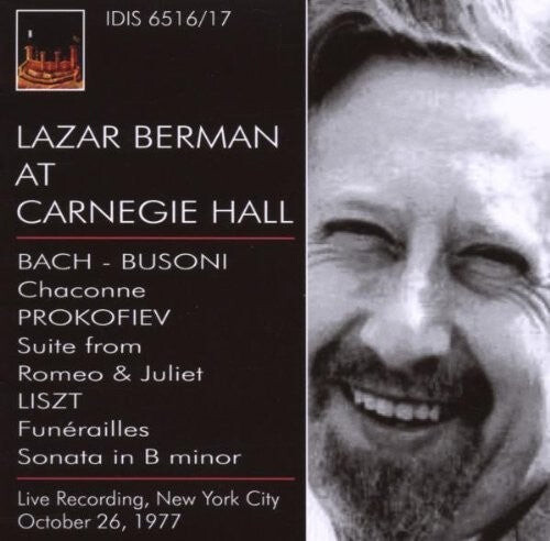 

CD диск Bach, J.S. / Busoni: Lazar Berman