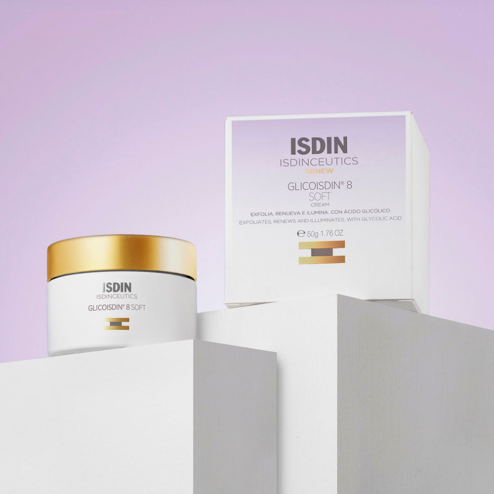 Пилинг Isdin — Против морщин ceutics glico 8 soft facial peeling, 50 мл — фото 3
