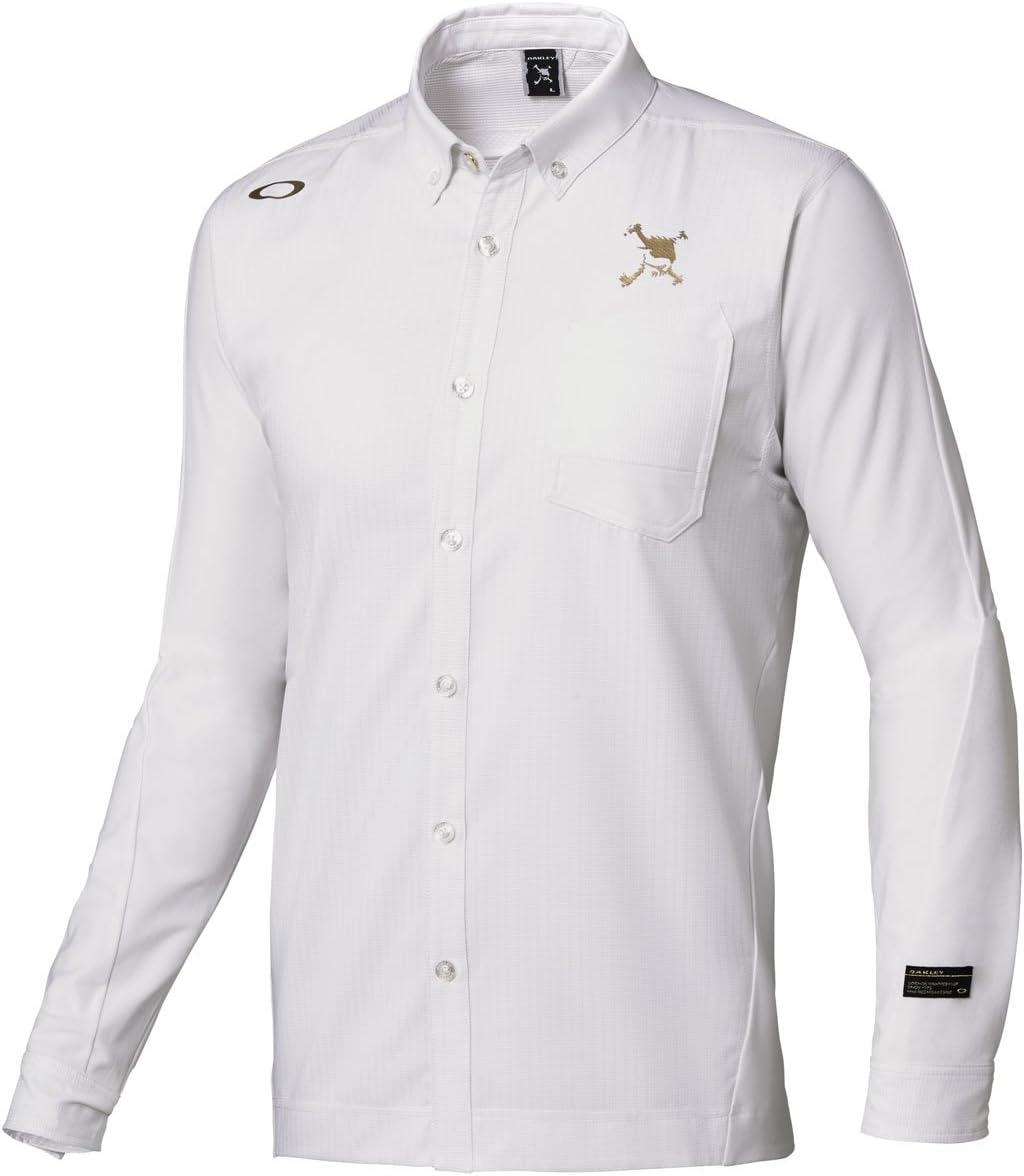 

Мужская рубашка для гольфа Oakley 433479JP, белый