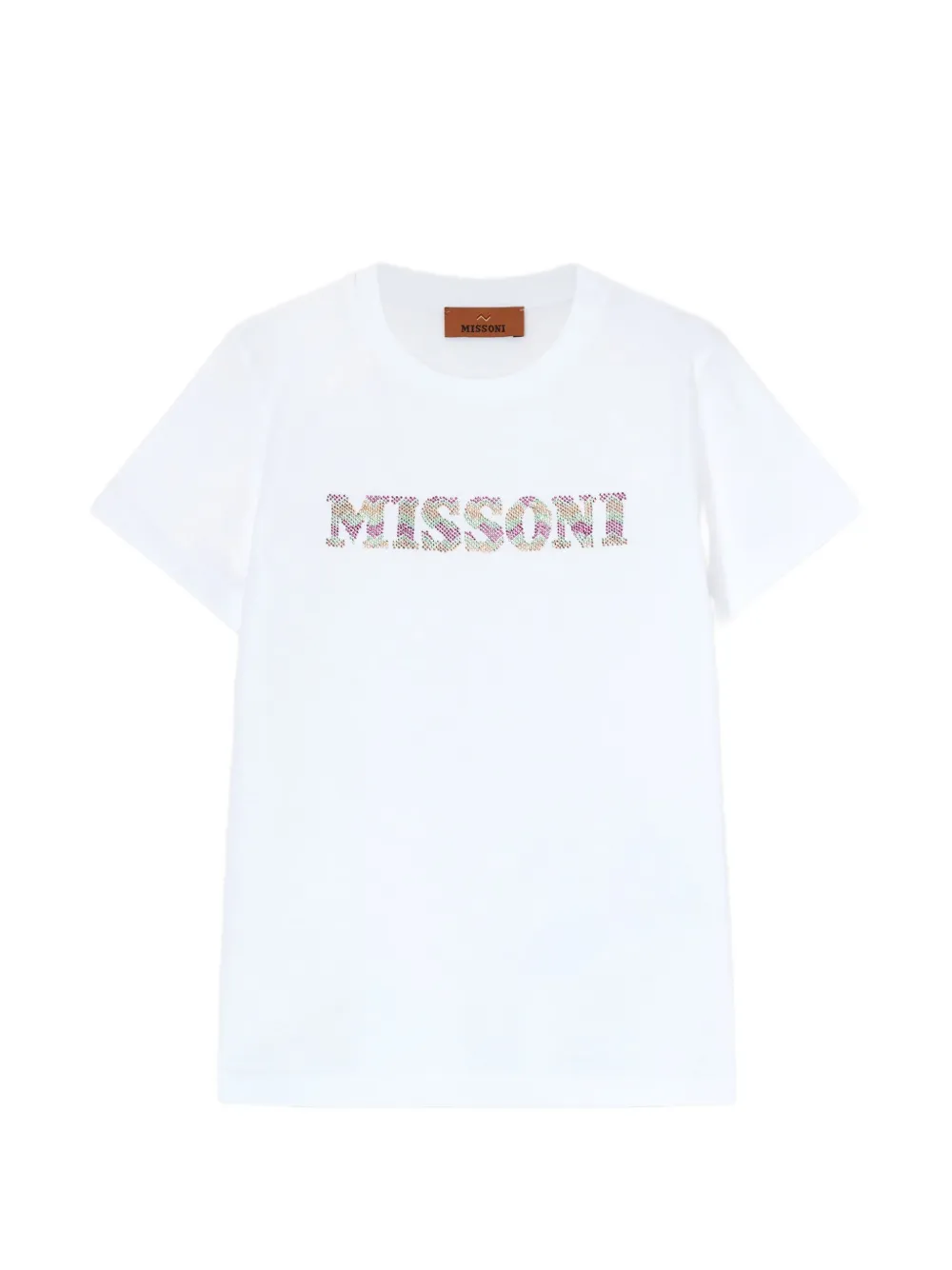

Футболка с логотипом Missoni Kids, белый