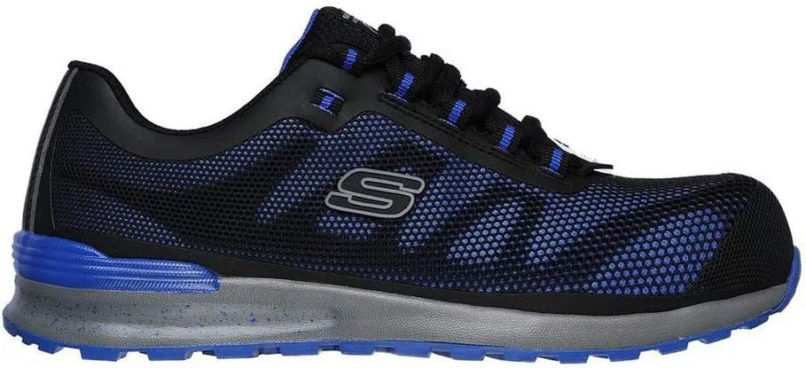 Мужские кроссовки Skechers 77180EC-BLU, Blue Textile Synthetic — фото 4