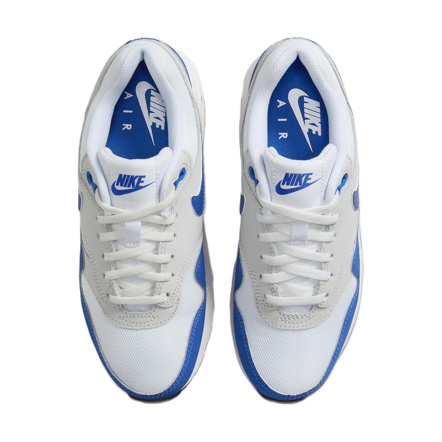 Nike Air Max 1 Royal 2024 GS, бело-синий — фото 4
