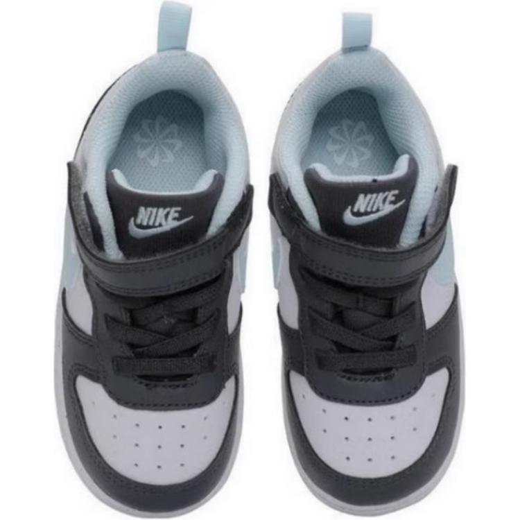 Противослиповая износостойкая низкая обувь для малышей gray Nike, серый — фото 4