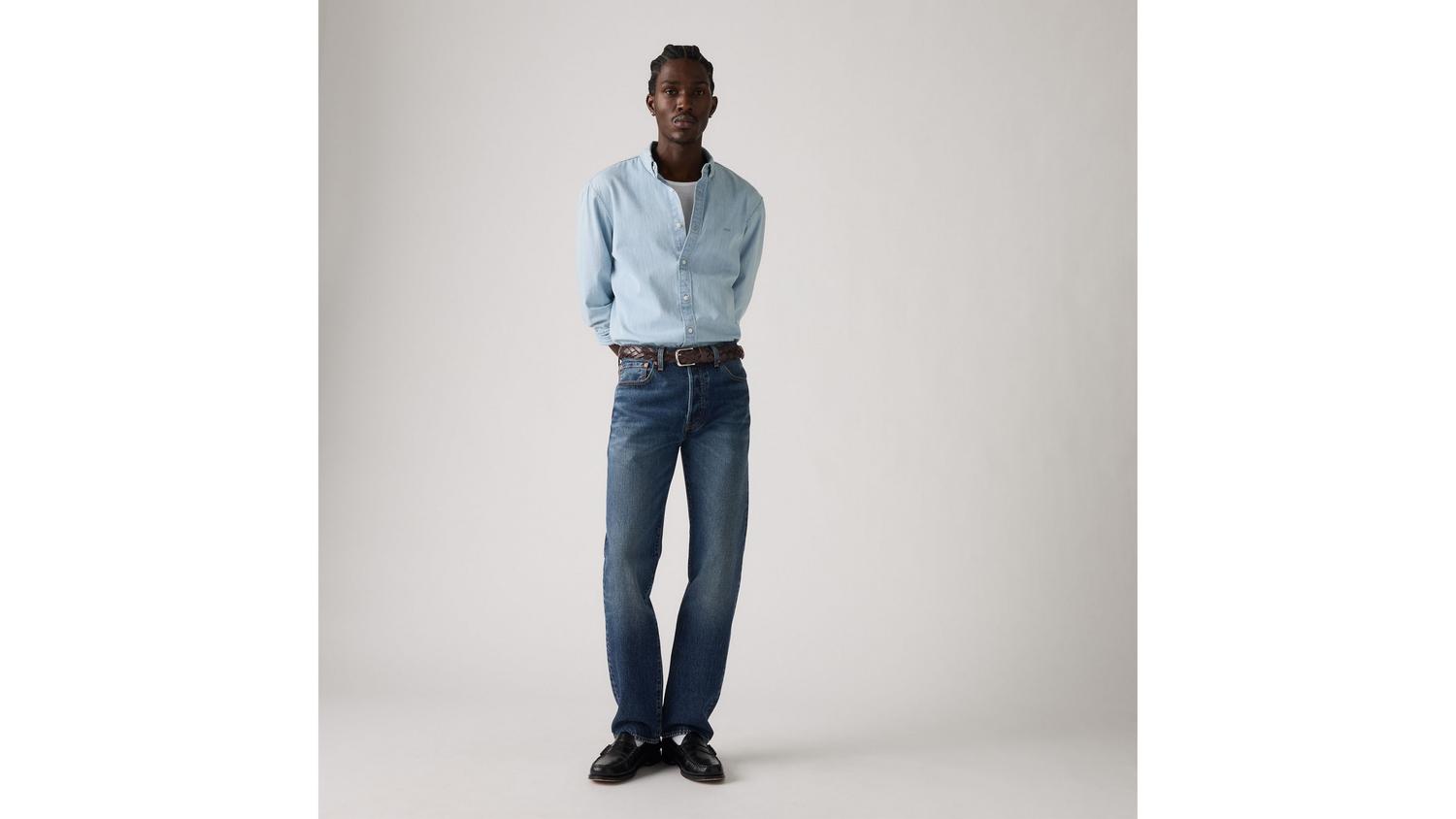 

Мужские джинсы 501 Original Fit Thermodapt Levi's, Change Your Mind - Dark Wash