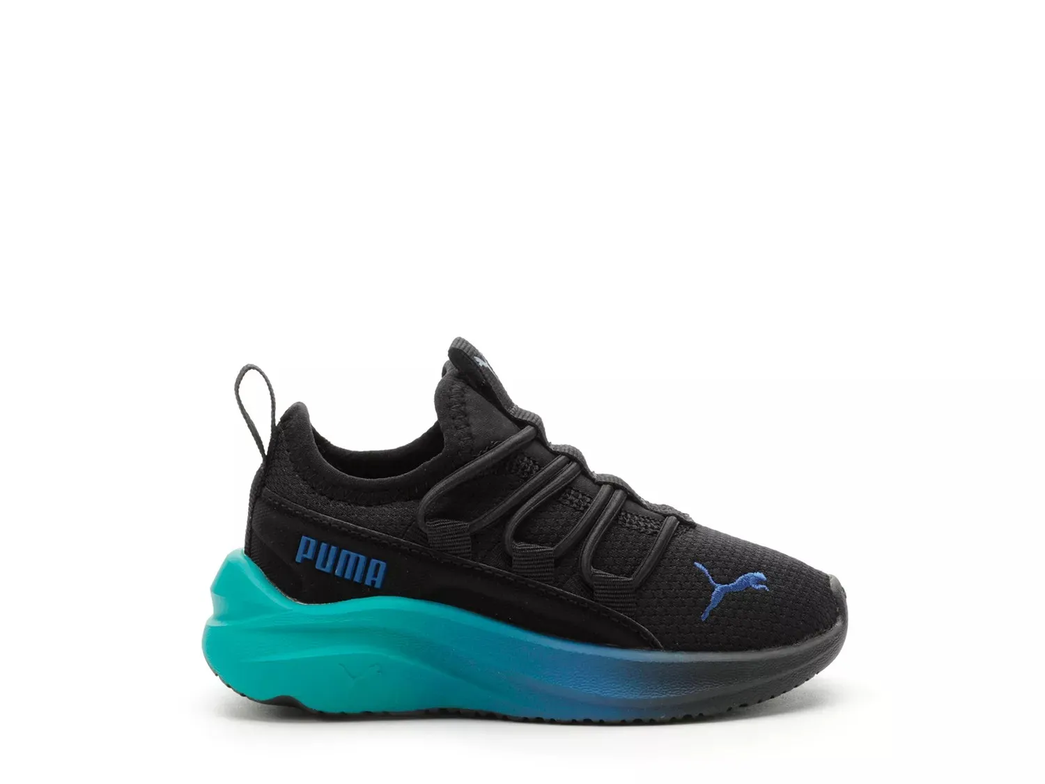 

Кроссовки Puma One4All Fade Slip-On — детские, открытые зеленые