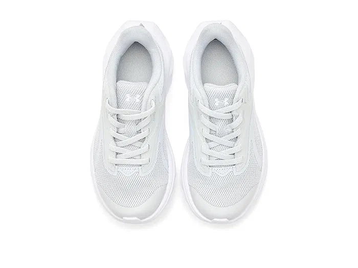 Кроссовки Ascend Alternate Lace Under Armour Kids, Halo Gray/Halo Gray/White — фото 3