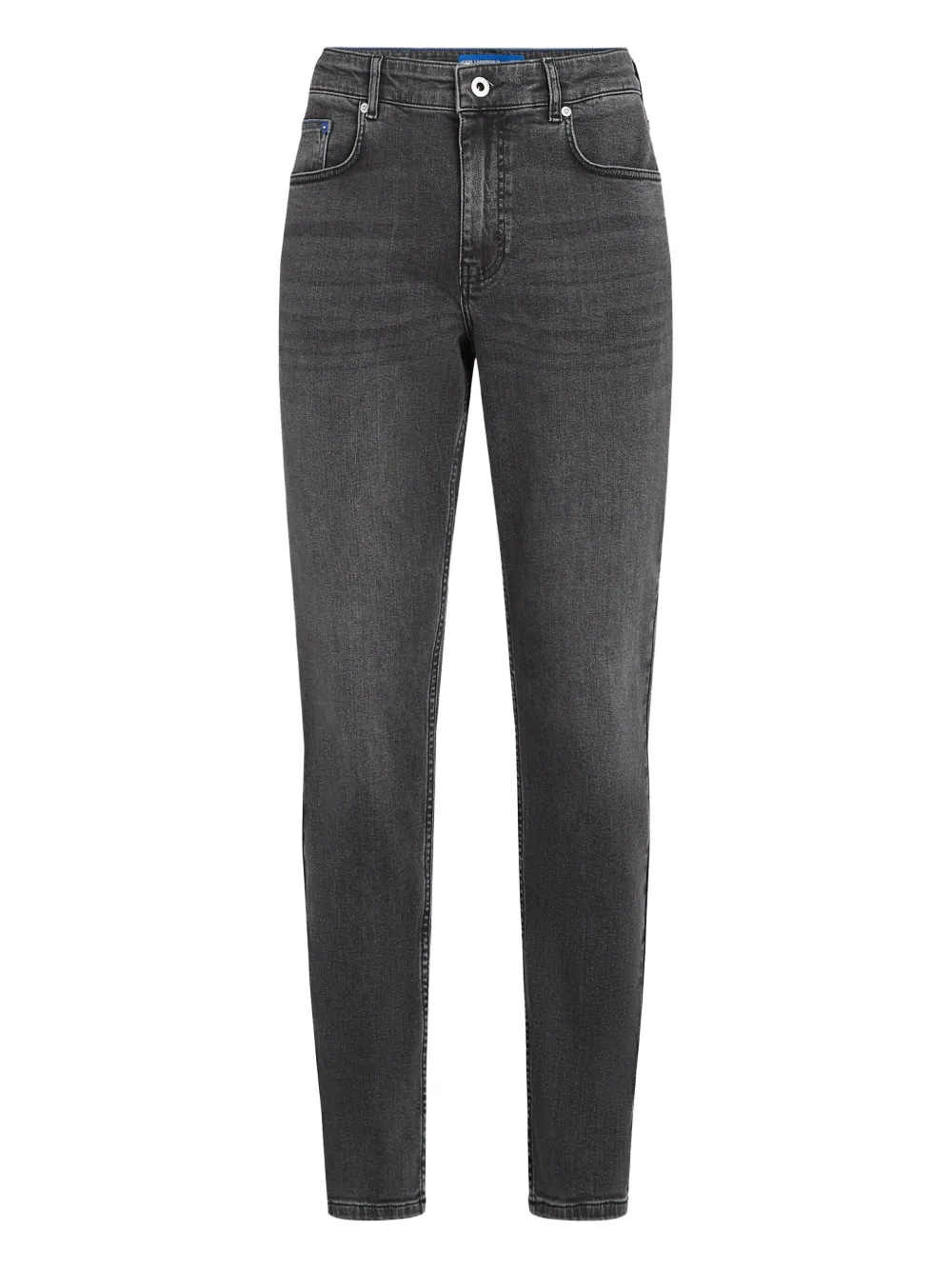 

Джинсы из стрейчевого хлопка Karl Lagerfeld Jeans, серый