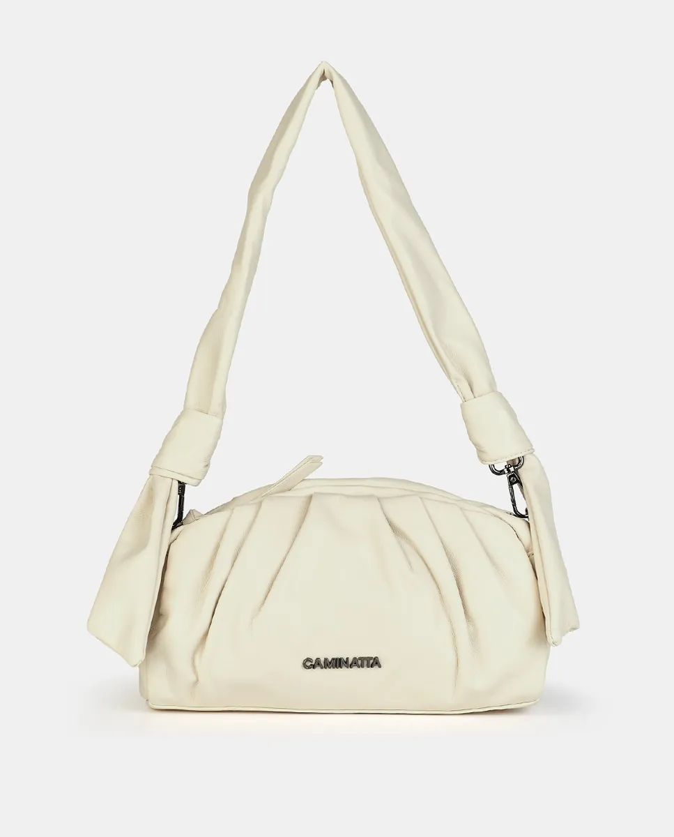 

Сумка-мешочек лимонного цвета Caminatta, бежевый