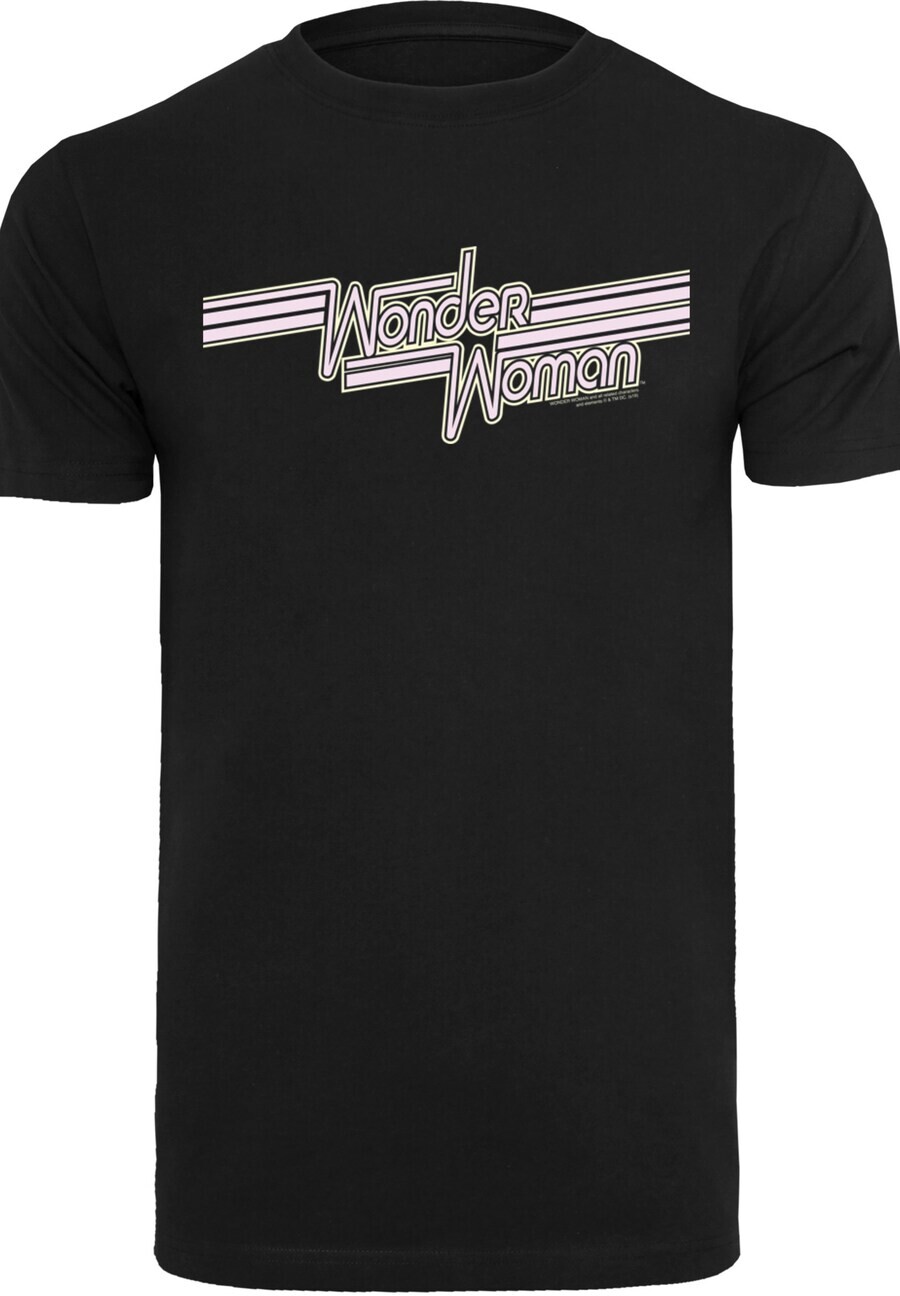 

Классическая футболка F4NT4STIC Shirt Wonder Woman Lines Logo, черный